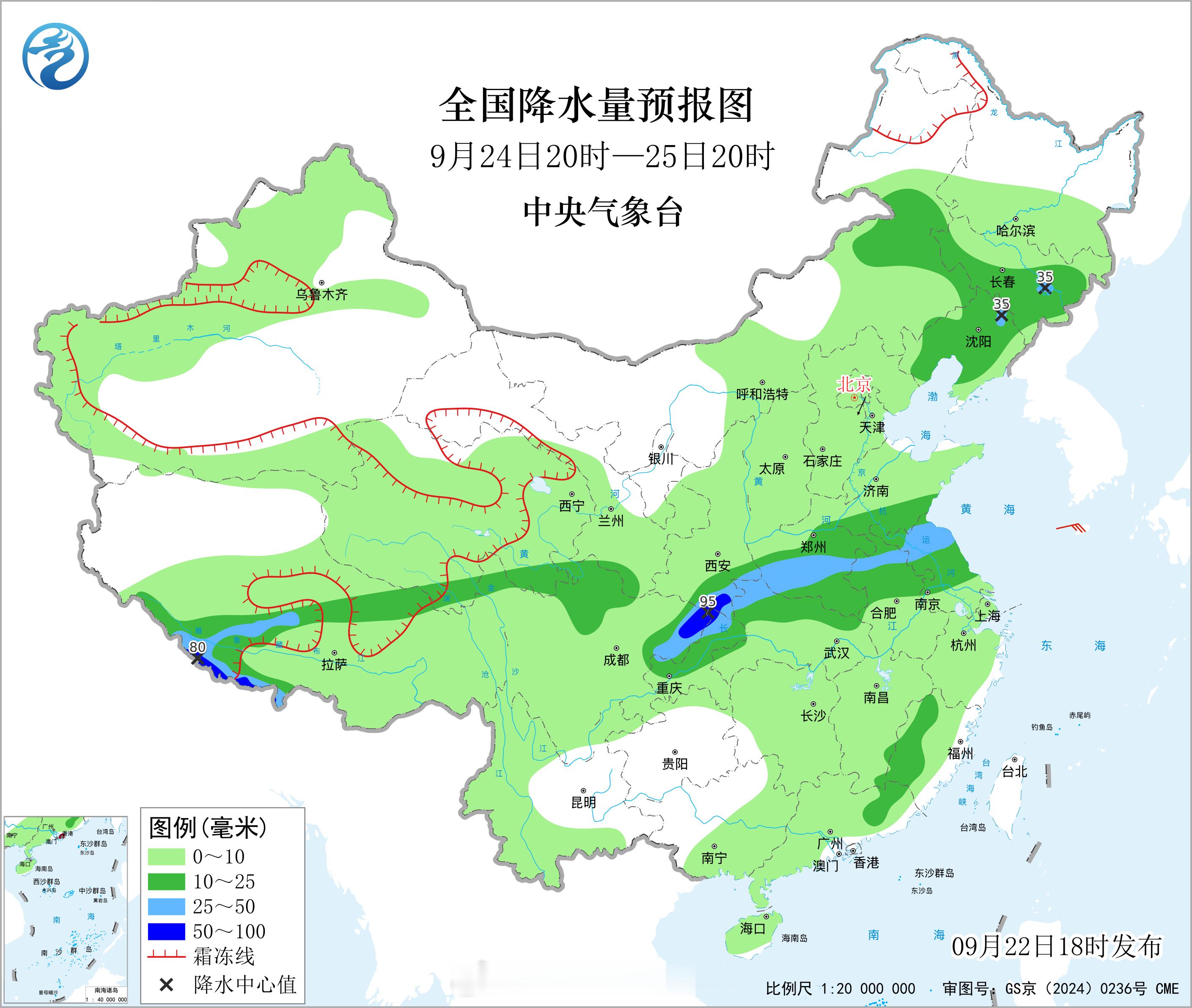 【副高北侧的雨有把握台风雨还不确定】未来一周左右，副热带高压的主体持续控制江南