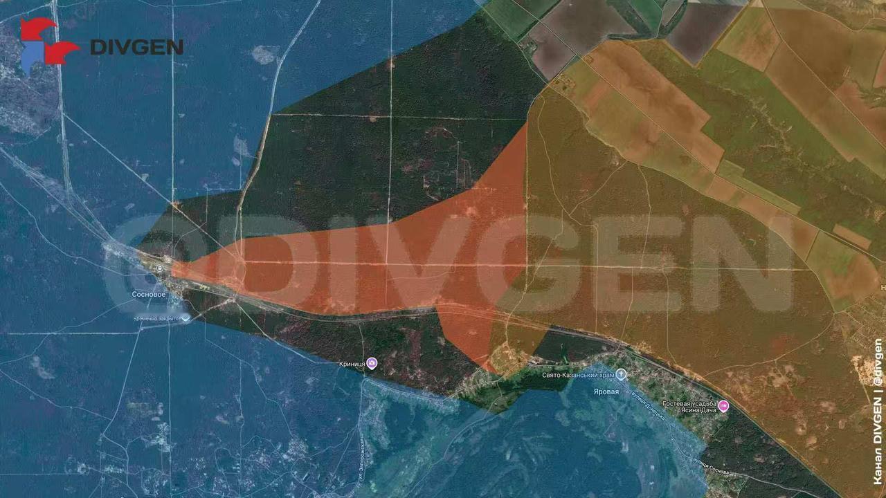 红利曼形势不妙，俄军已经前进到索斯诺沃，北顿涅茨克河北部，基本上跑不出去了，从北