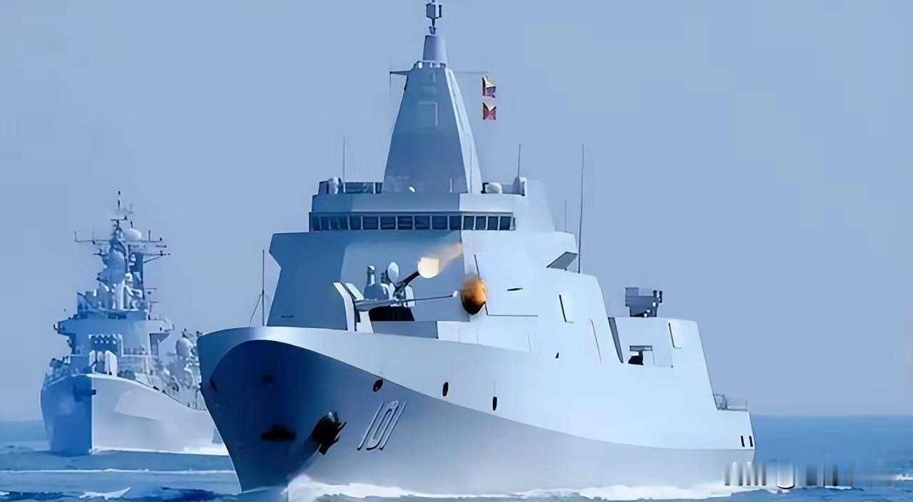 5. 当中国拥有30艘055型大驱逐舰时世界将是何种格局：055型万吨驱逐舰性