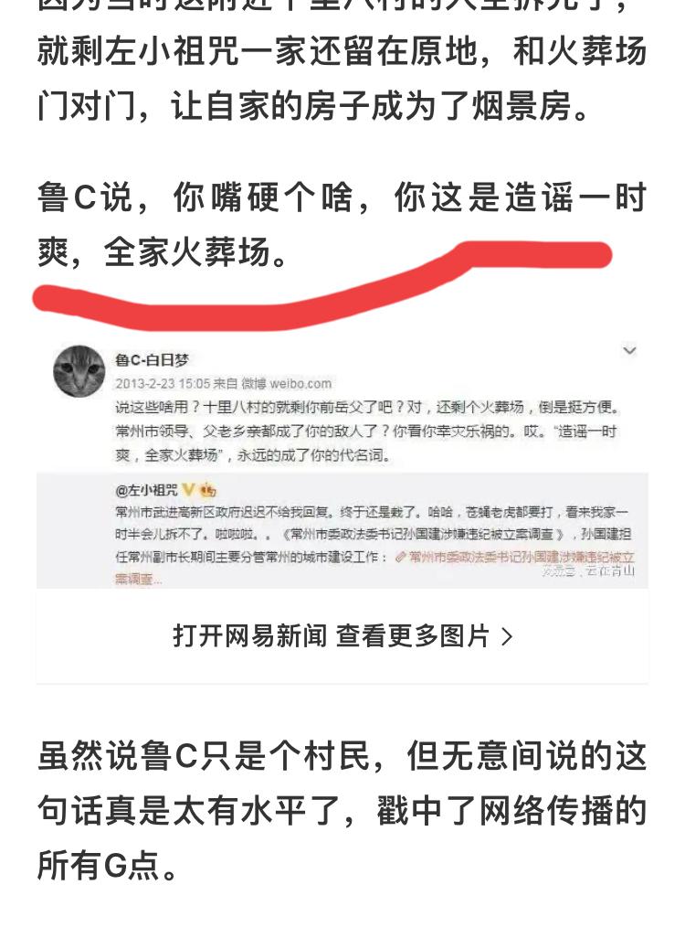 2012年是公知最疯狂的时候，当时有一个轰动一时的音乐人左小诅咒拆迁事件。左小诅