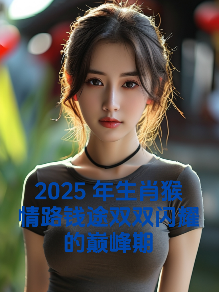2025年生肖猴：情路钱途双双闪耀的巅峰期