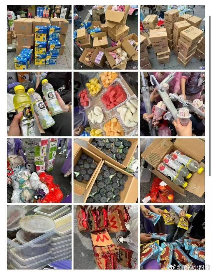 粉丝要爱王鹤棣一辈子了！他真的超级贴心善良！不仅让工作人员安慰粉丝，还送来很多投