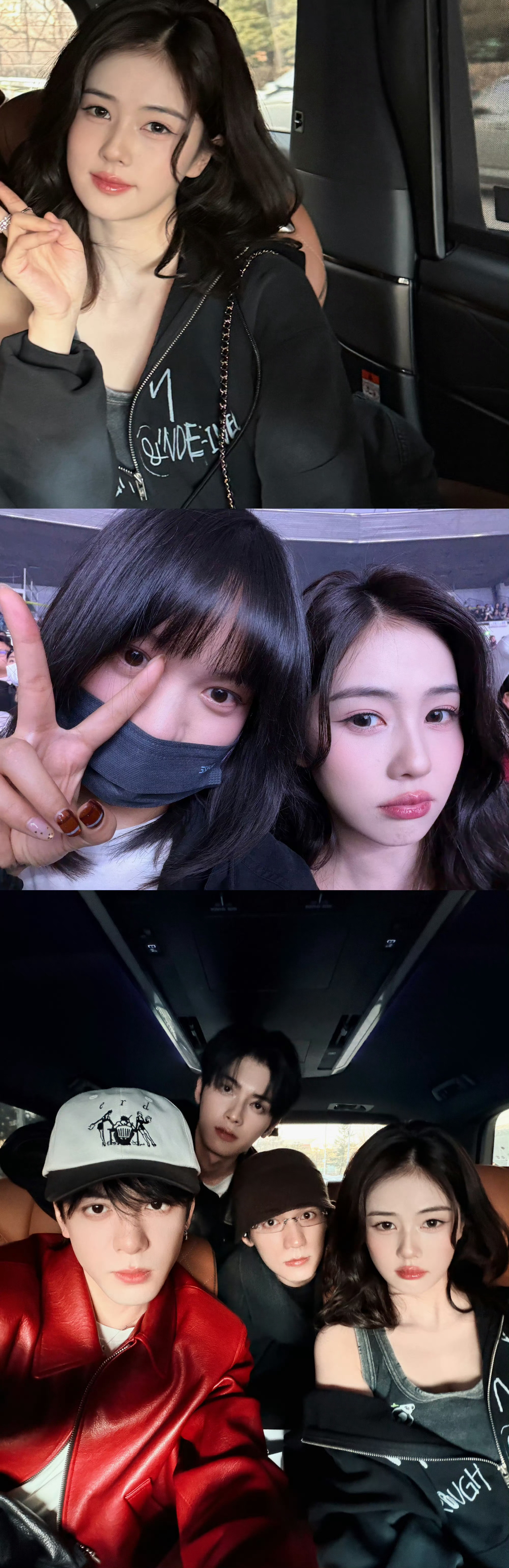 白鹿晒韩国旅行随拍白鹿晒韩国旅行碎片白鹿晒了韩国旅行随拍，还晒了与曾舜晞梁永棋