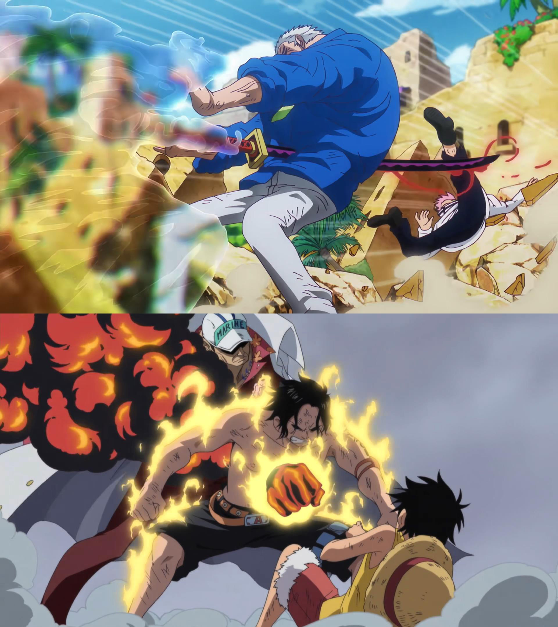 海贼王海贼王一模一样的情节