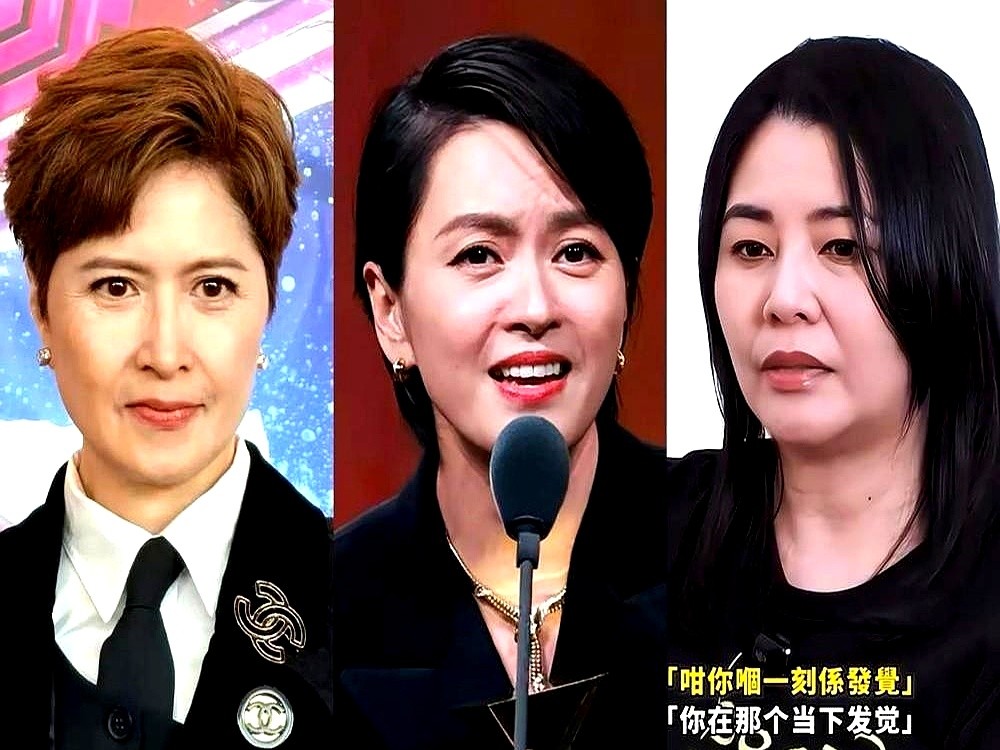 52岁蒙嘉慧顶着眼袋素颜上大银幕，弹幕全在刷：“她怎么敢？”人家早就不靠脸吃饭了。跟郑伊健丁克13年