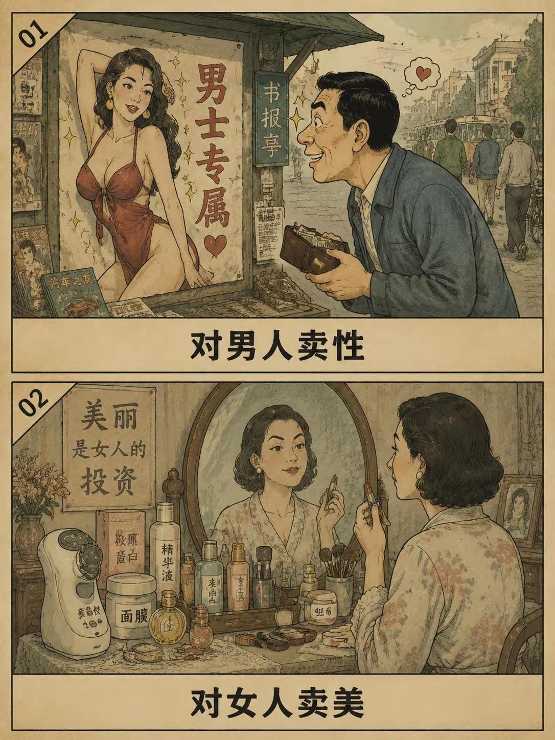 看完这几张图，真的让人深思的，特别对于那些卖产品的，真的更要看看。有时，卖产品