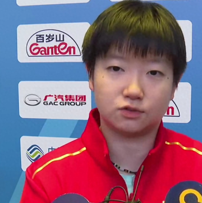 11月16日，孙颖莎表示：输掉比赛肯定多少有点失落，但我觉得也很正常。孙颖莎：