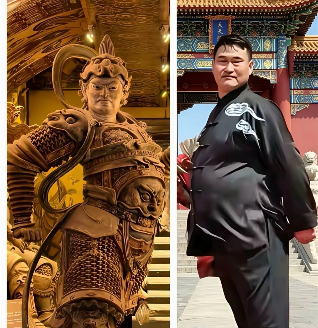 朱之文撞脸南天门神将​​​