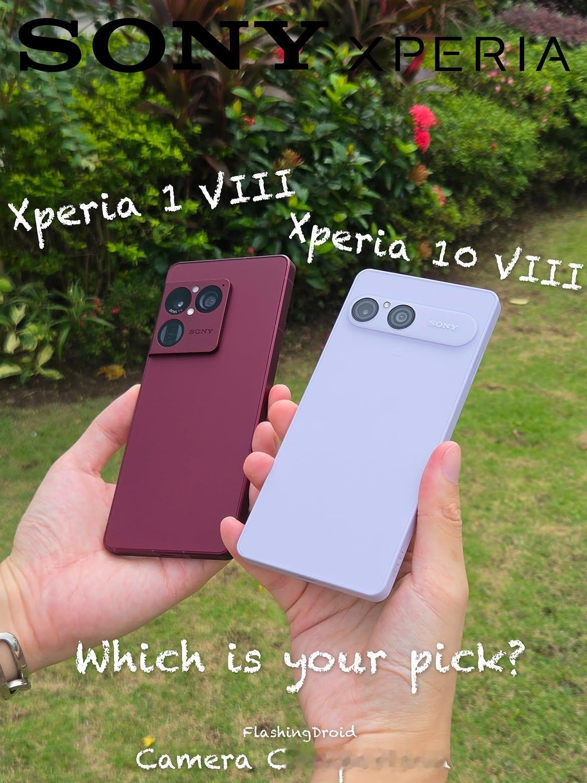 最新一轮相机对比来了！这次登场的是SonyXperia10VIII和