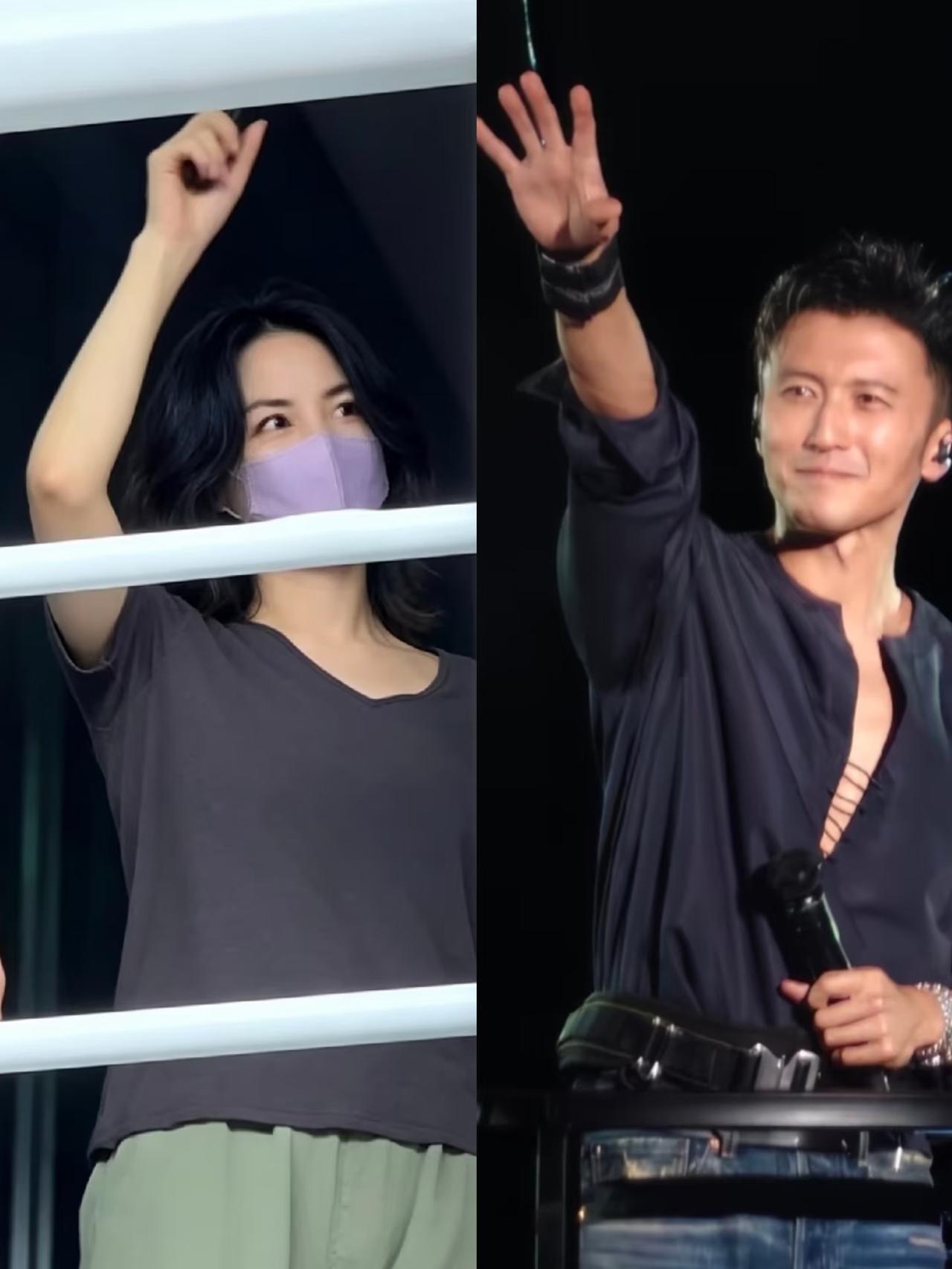 谁再说王菲是恋爱脑，我第一个不答应，她去男朋友的演唱会，是戴着口罩的，而去了