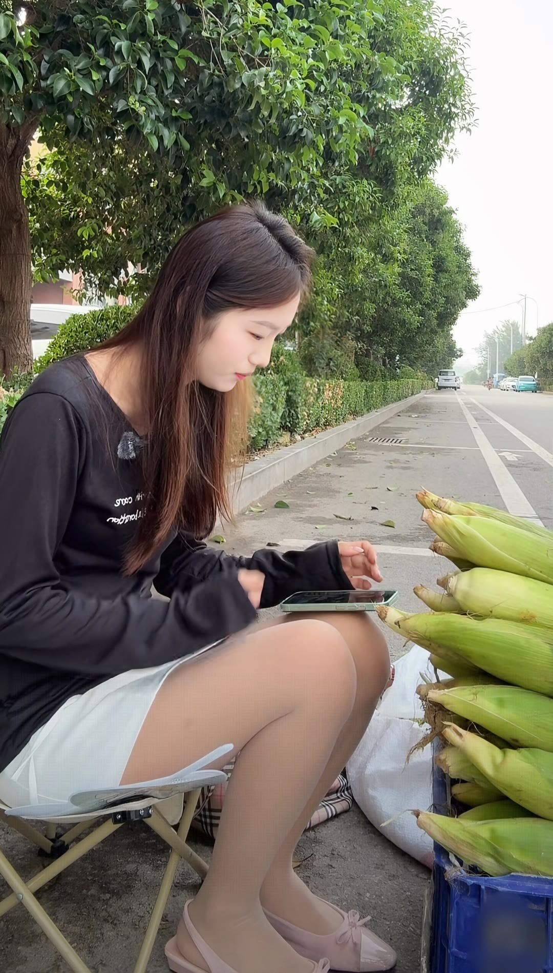 今天的玉米格外的香甜​​​