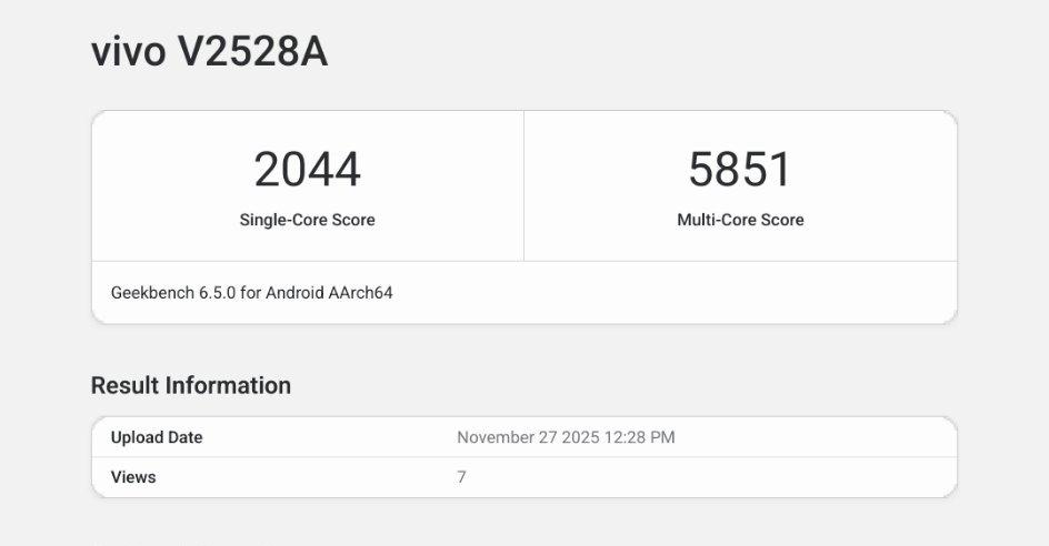 【vivoS50跑分曝光】据数码博主的的最新爆料，vivo一款型号为v2528