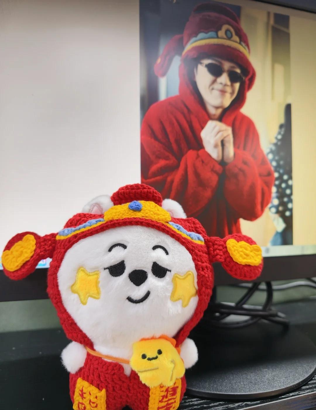 福儿和爸比是一个模子出来的😘二宝回家过年啦！二宝以后就是老大了！王栎鑫