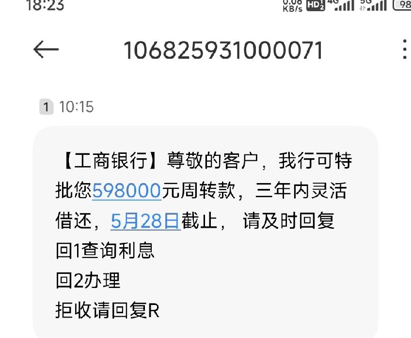 没完没了的短信电诈？是知道我失业缺钱花[笑着哭]