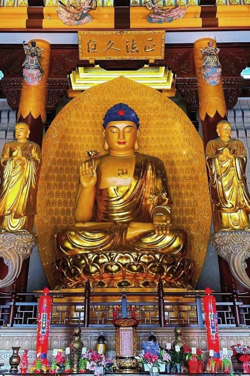 宝林寺记：一念忏悔，便是莲开黄墙之内，宝林禅光流淌。我于释迦牟尼佛前焚香，