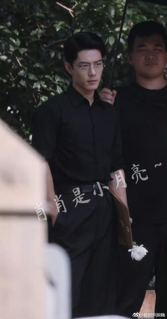 肖战任少白allblack路透，少白少爷这个帅气逼人😖😖最受不了美