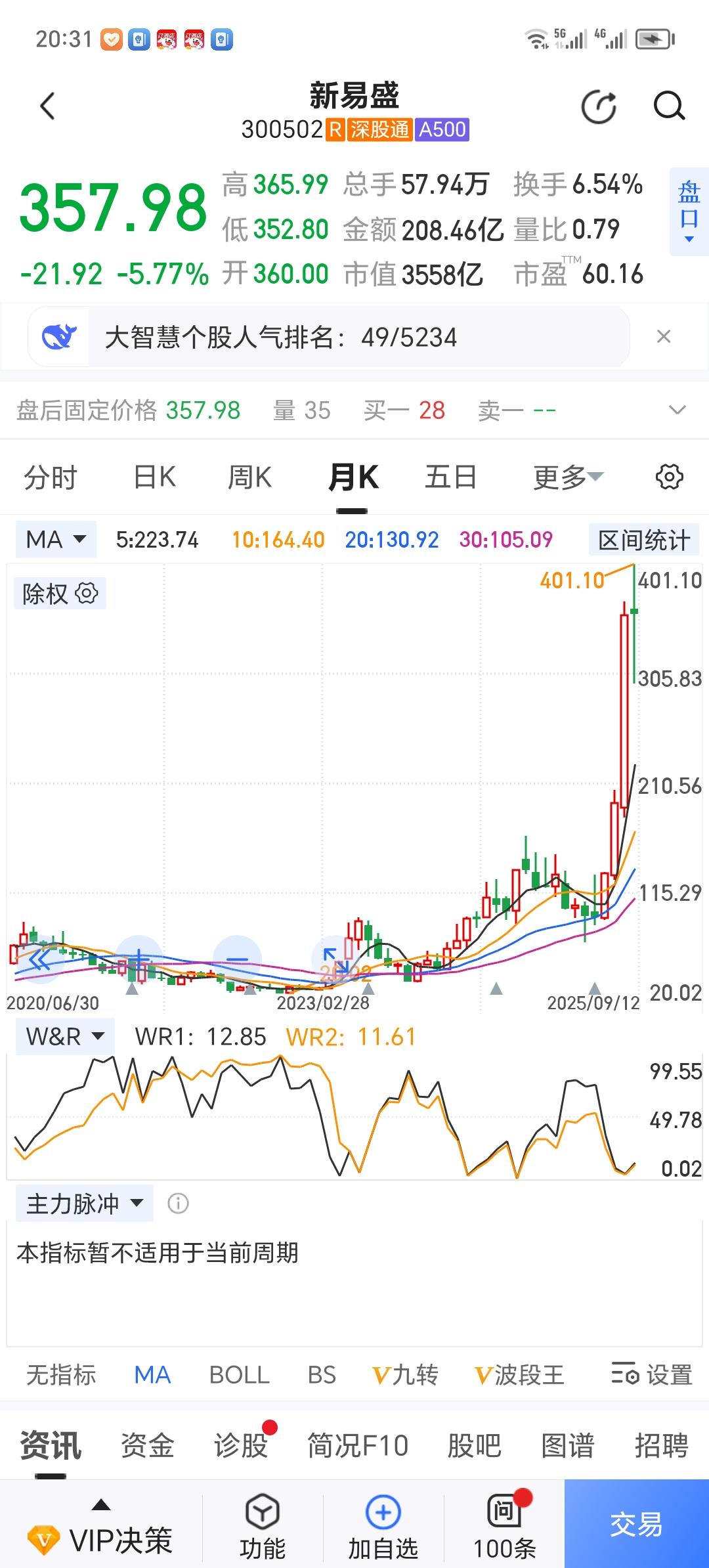 慢慢的，这个市场的所有参与者，包括管理层，投资者，都会明白一个事实：