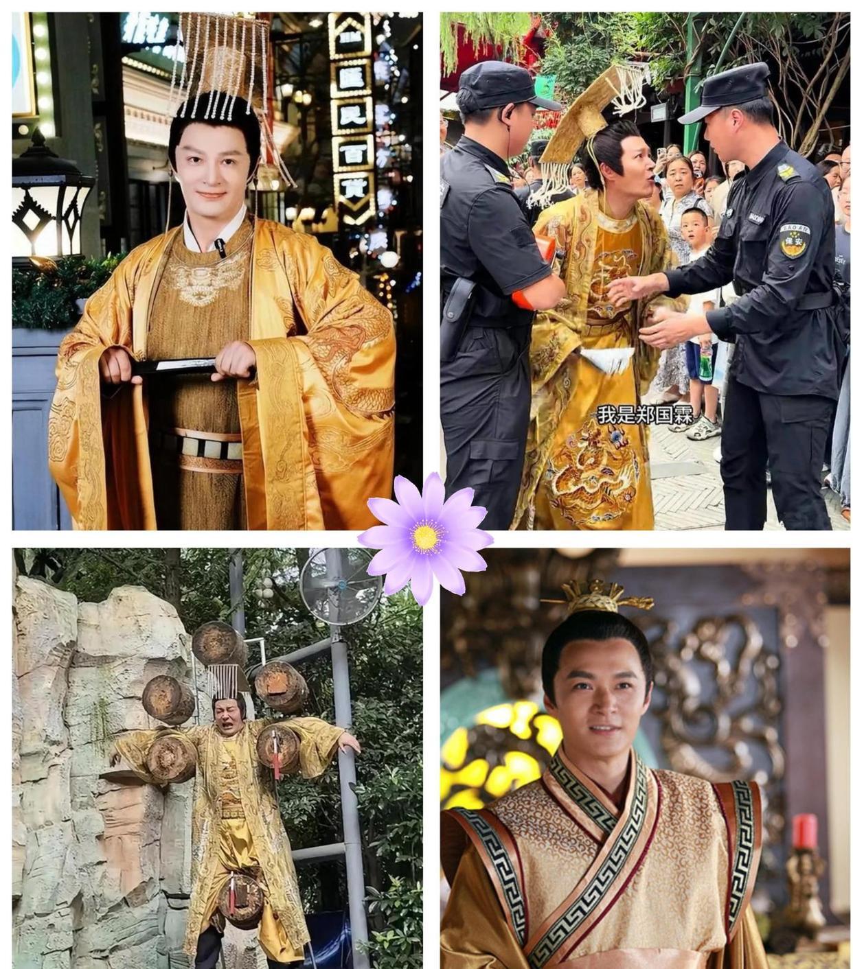 40度高温，身上裹着20斤重的龙袍，黄包车上挤满了五个大人。他弓着背、咬着牙，一