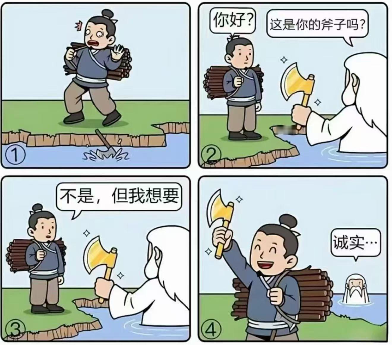 诚实…
