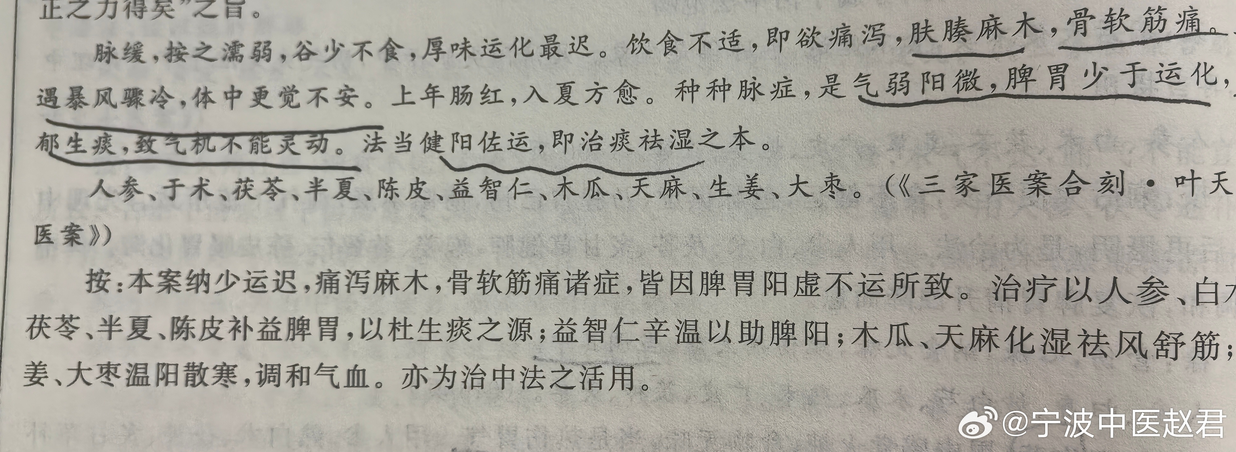 脉缓、软，吃不下饭，吃点好的就不消化，一点吃不对就拉肚子。中年以后，逐渐出现肌肤