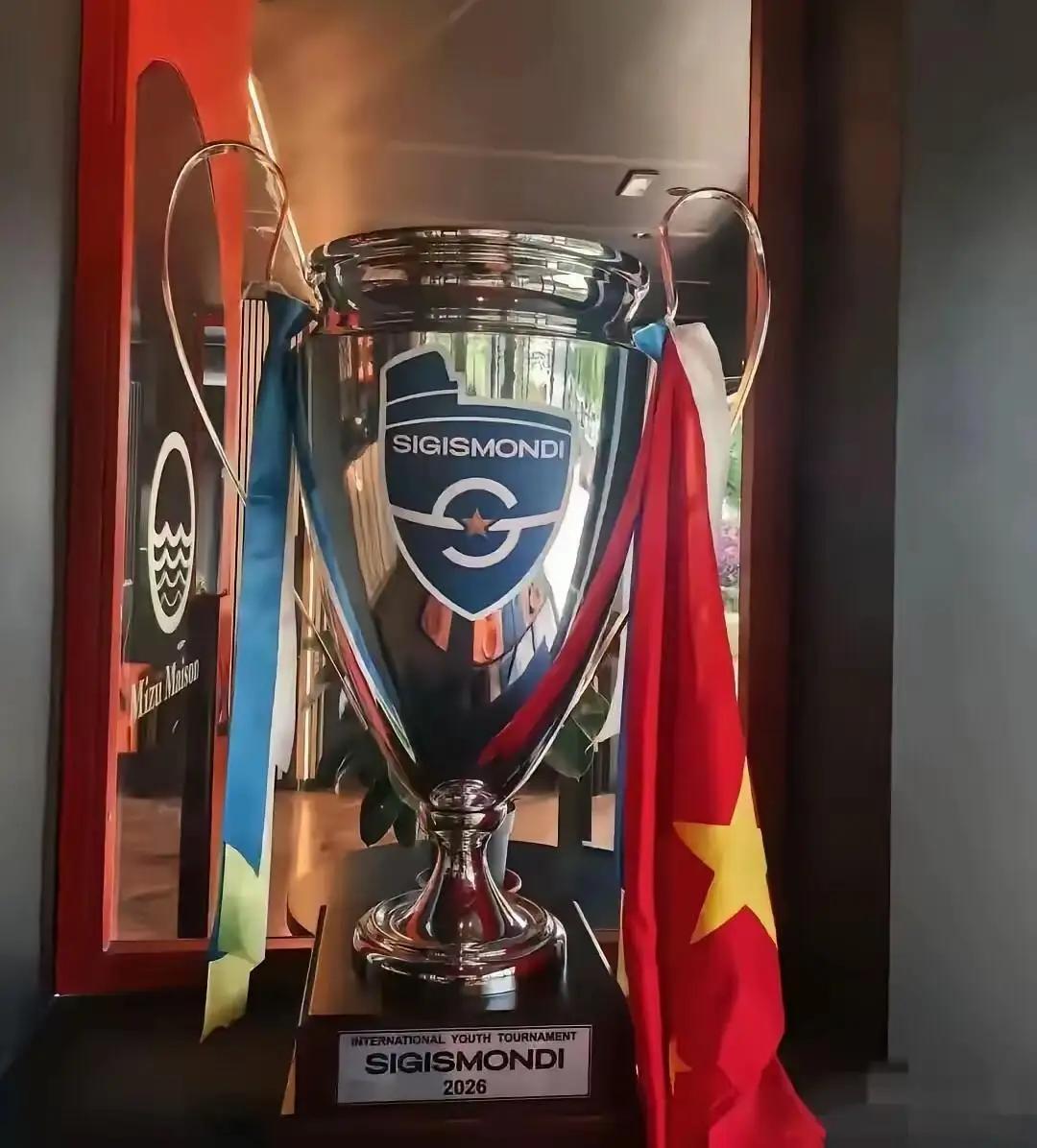 董路是聪明的，可以说把奖杯留在了意大利的中餐馆，是做的最正确的事。一来是特别感谢