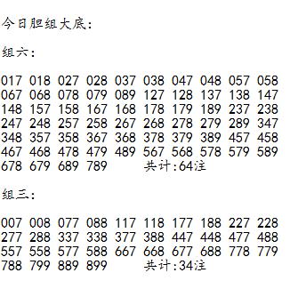 福彩3D第2025050期胆码大底★吐槽：不在状况数据有点乱（慎参）本