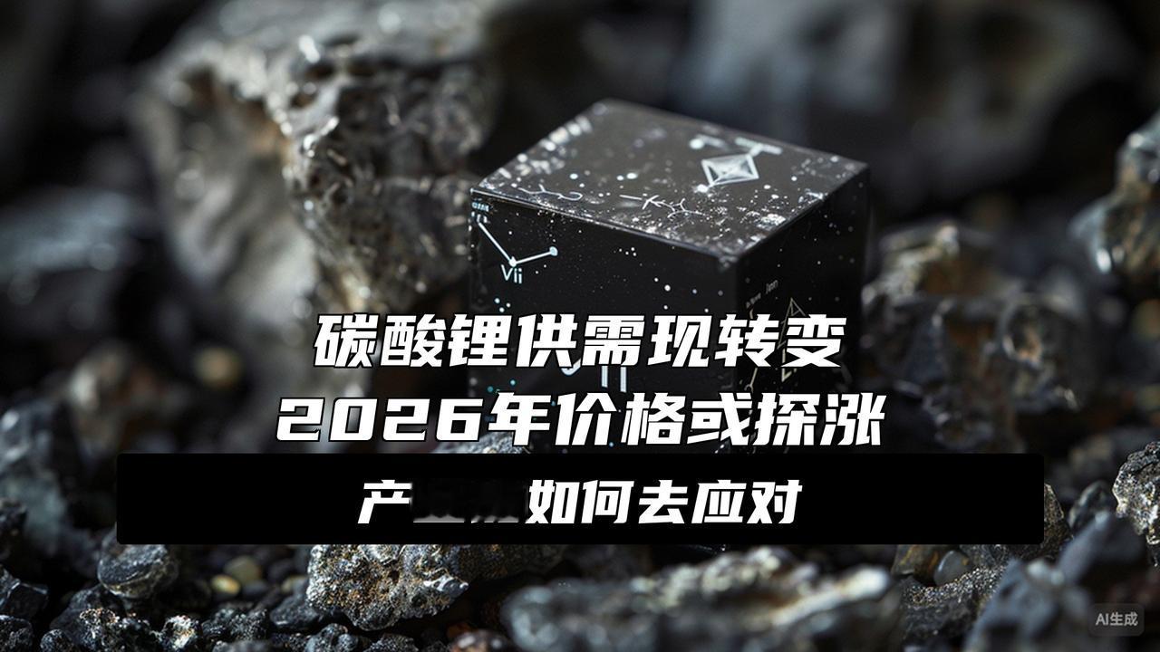 赣锋锂业董事长放话！2026年碳酸锂价格有望突破15万甚至20万元！碳酸锂要飙