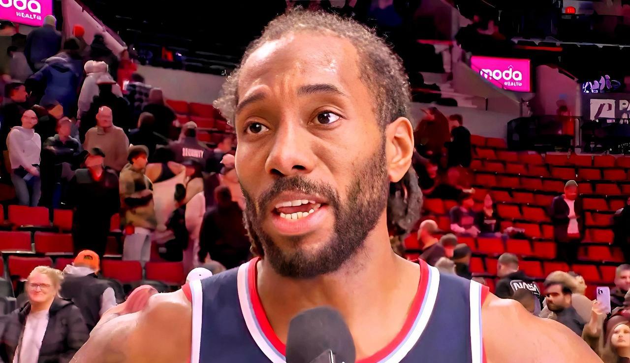 小卡赢球后眼里终于有光了！今日快船以119-103击败开拓者，豪取三连胜。赛后