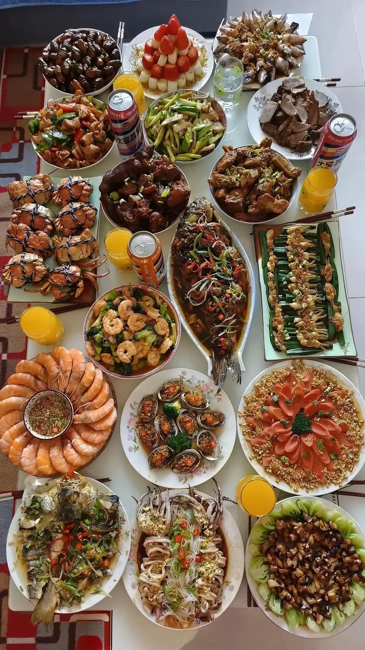 朋友聚会弄这一桌菜，够面子不？