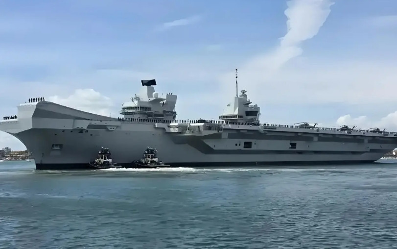英国航母貌似要来一场豪赌，赌中国会忍让，若英国人真的如此鲁莽行事，只怕会丢掉没落