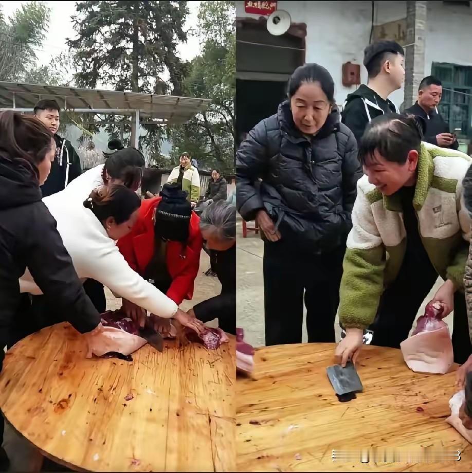 这或许便是各地文旅不支持举办刨猪饭活动的缘由吧！自呆呆的刨猪饭在网络上爆火之后