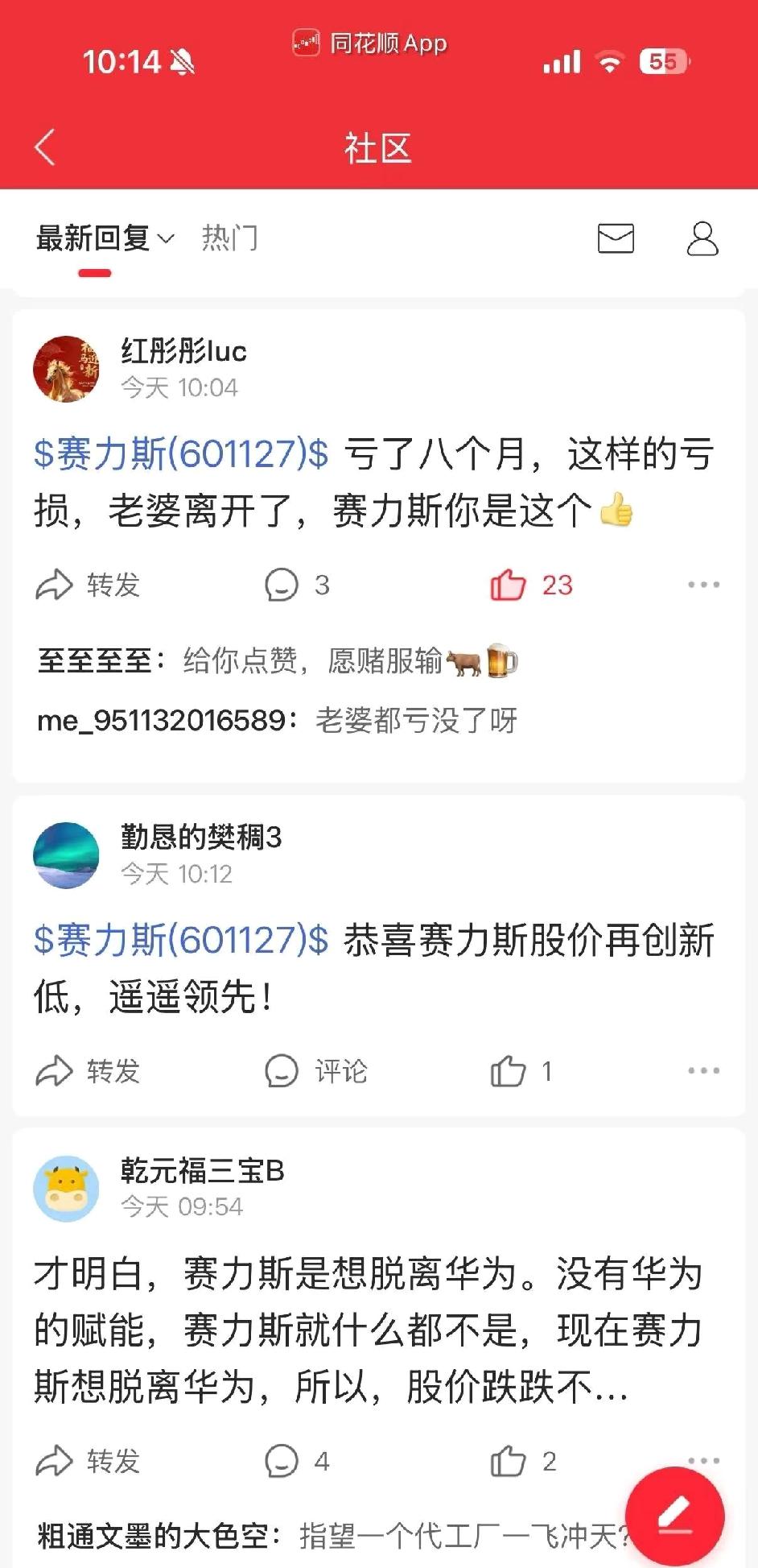 赛力斯连跌八个月，股民把老婆亏跑了怪不得赛力斯去找豆包合作了，这样下去谁能受得