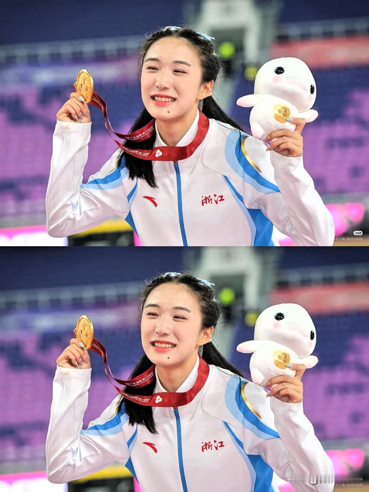 我向在当地体校当田径教练的哥们打听：陈妤颉才16岁就跑出11秒10，这成绩到底多