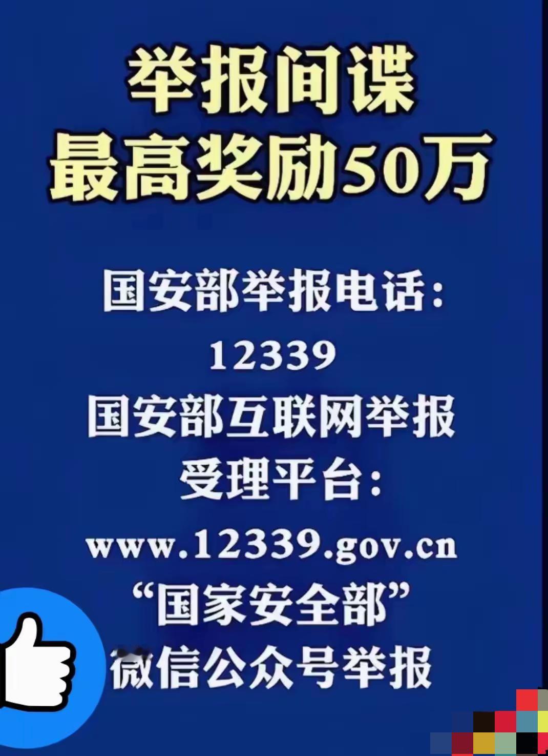亡羊补牢，为时未晚。国家终于出手了，全国抓间谍真是大快人心！举报有功者，最