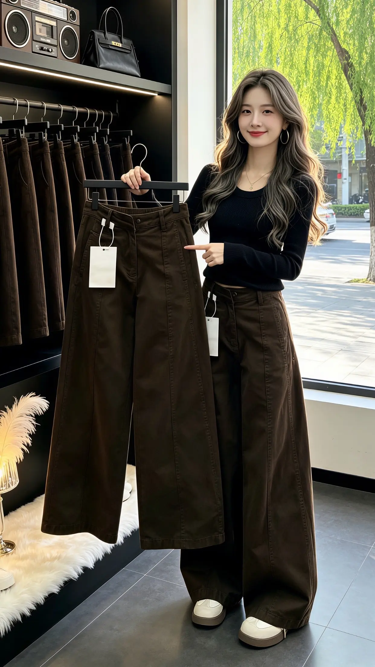 百搭神裤人手一条 修饰腿型的裤子 穿出你的chic风 显瘦显高显腿长裤...