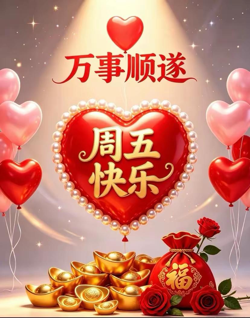 周五早上好！清晨的一声问候，不是客套，是心底的惦记。不用华丽辞藻，只求平安相