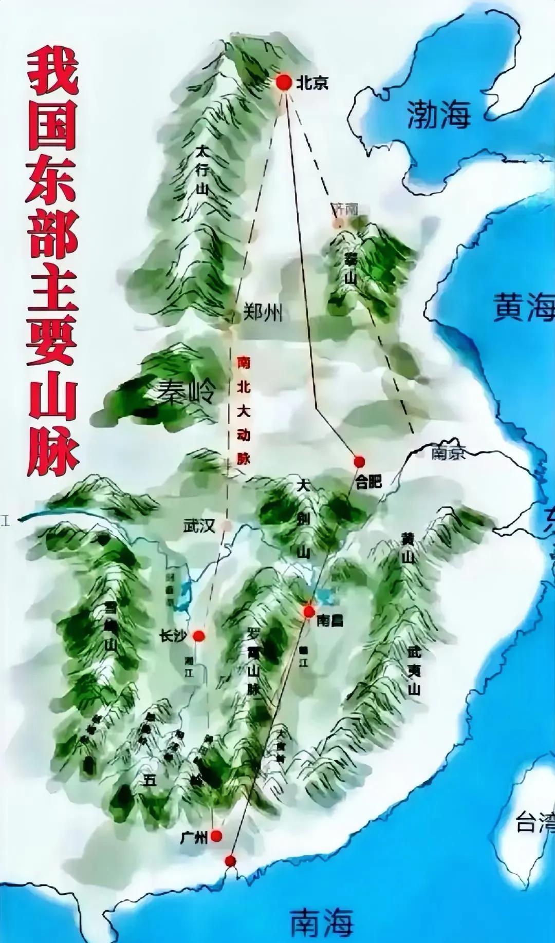 长白山脉是欧亚大陆东缘最高山系，在吉林东南部，呈东北——西南走向。台湾山脉是宝岛