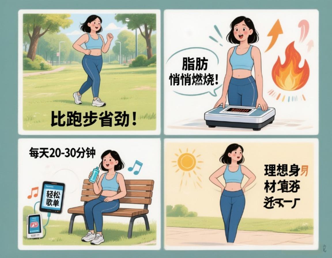 比跑步省劲，比走路燃脂快？真的有！你以为燃脂一定要气喘吁吁的跑上几公里？NO！