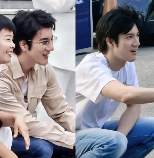 这是王力宏20年前和20年后的照片但是发现二张照片都很年轻根本不像有20年