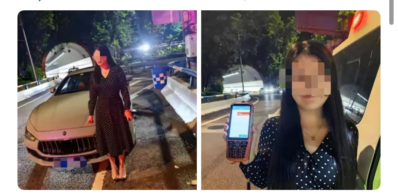 重庆这事实在让人火大又无奈。凌晨三点多，渝中区交警在查酒驾，一辆白色小车慢慢开过