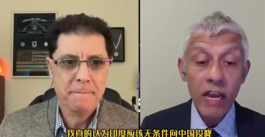 印度学者给印度指明了发展的道路：印度应该立刻向中国投降，无条件的向中国学习，就像