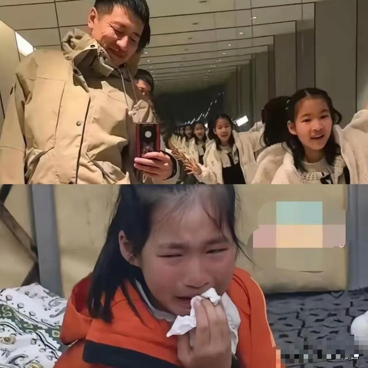 她的爸爸给别人指了路，将来谁给她的人生指路。没办法啊，慢慢来，让孩子慢慢接受这个