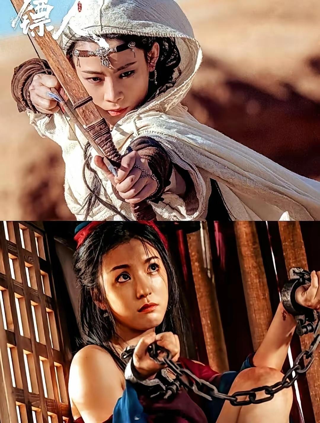 吴京这次真赌疯了，7亿的盘子敢押给两个唱戏的，结果开场一个下腰拉弓，一个镣铐回眸