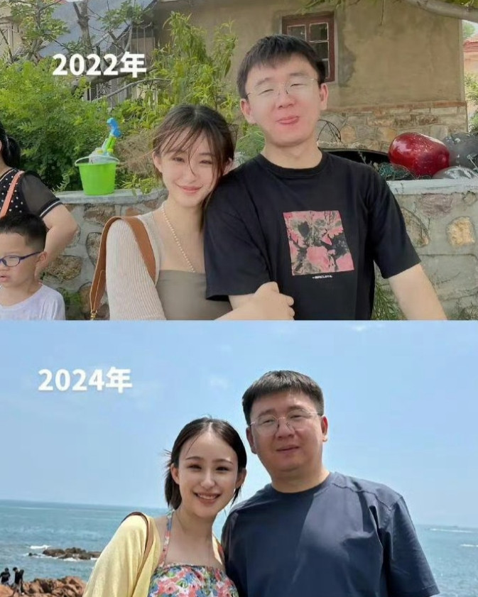 两张照片，相隔2年。男人的花期啊，短的吓人！
