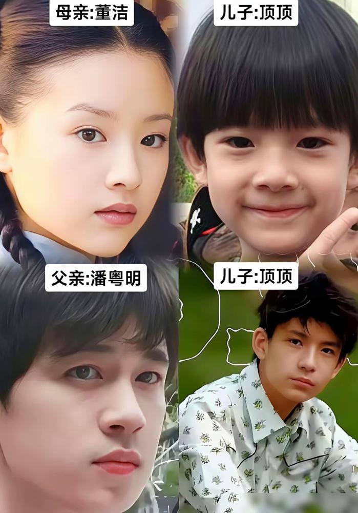 你敢信？董洁居然主动把1米87的顶顶，送潘粤明家连住7天！2012年那波泼脏