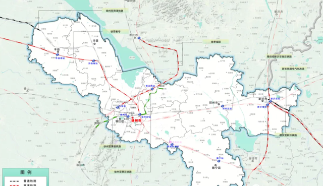 打造徐州铁路枢纽! 规划淮新铁路和沪太高速铁路