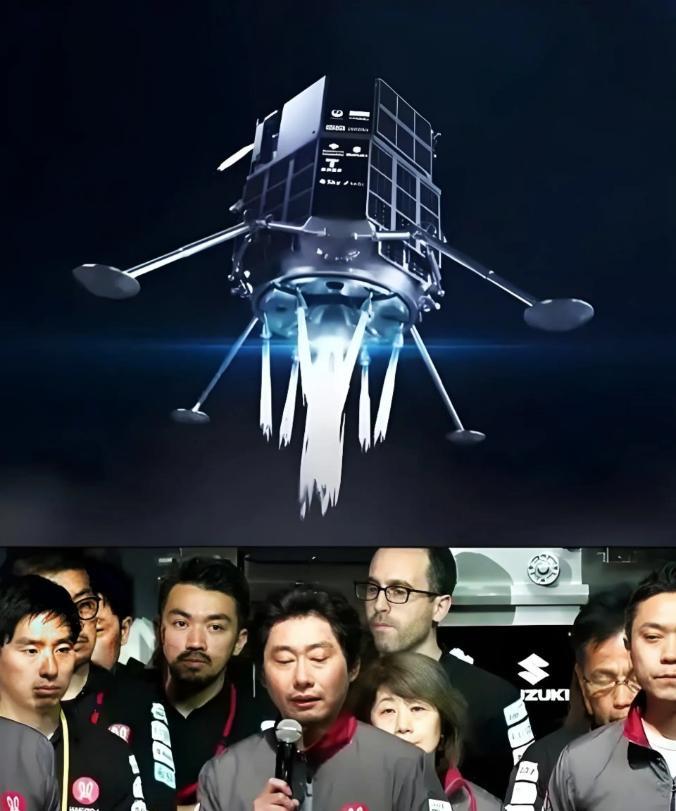 “看着呀！日本月球着陆器在最后一分钟失联，哇塞！网友们直呼‘中国国旗都不是，嫦娥