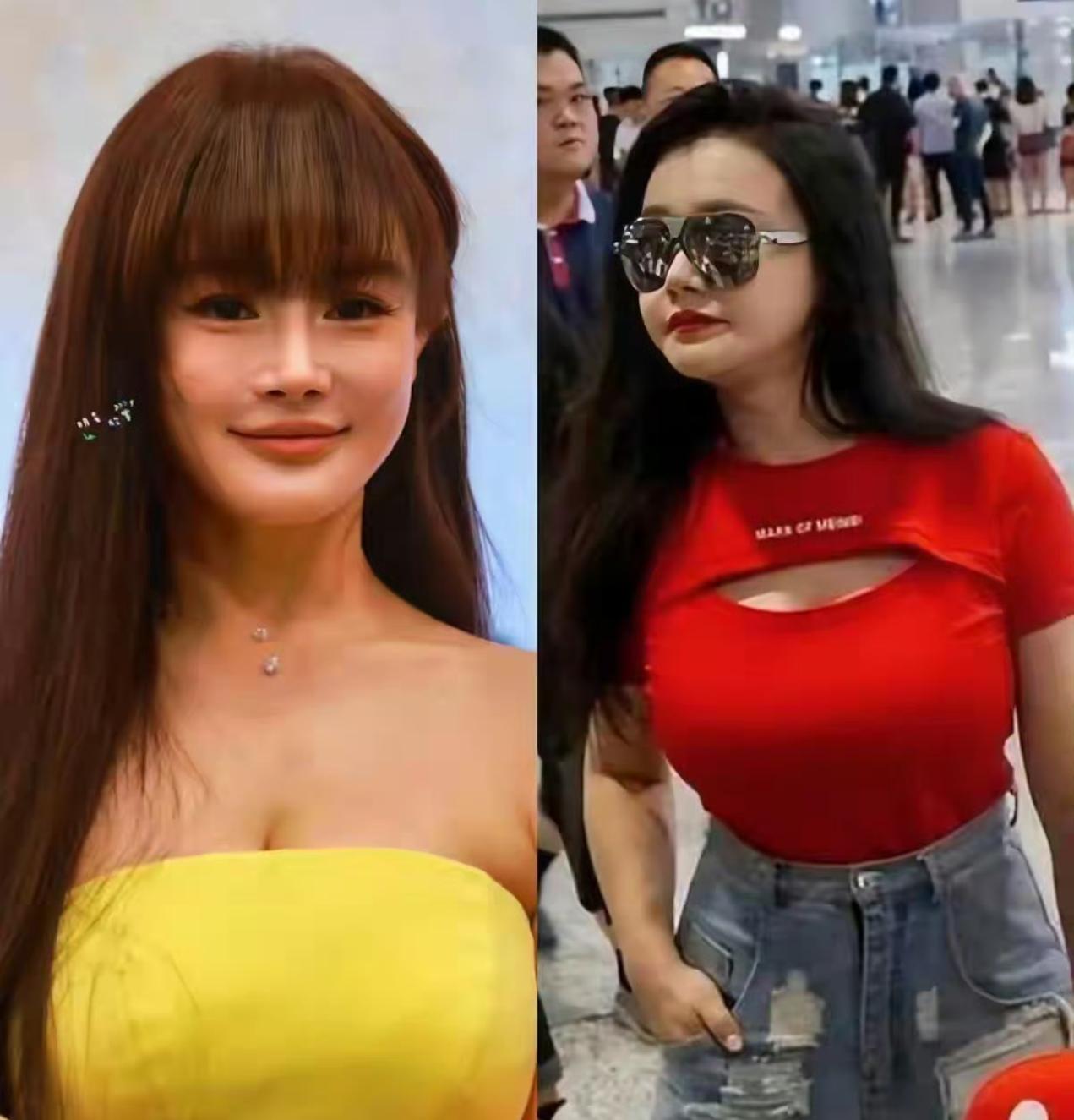 大家发现了吗？冉莹颖现在和十年前的容貌不一样了。以前的冉莹颖做主持人时，还挺好看