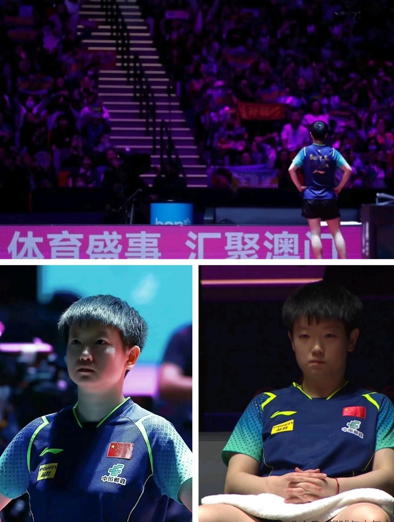 孙颖莎拿到世界杯三连冠，创造了新历史，太厉害了！但让人印象最深的，还是她第