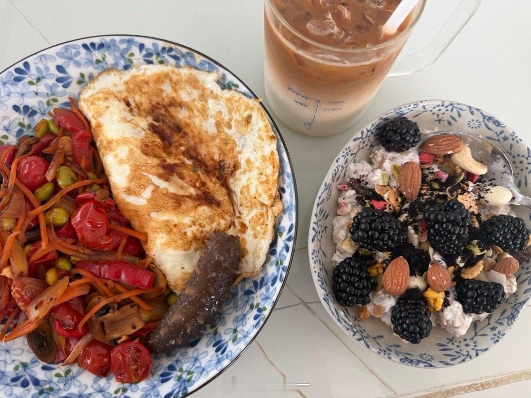 早安，今日早餐，打几分